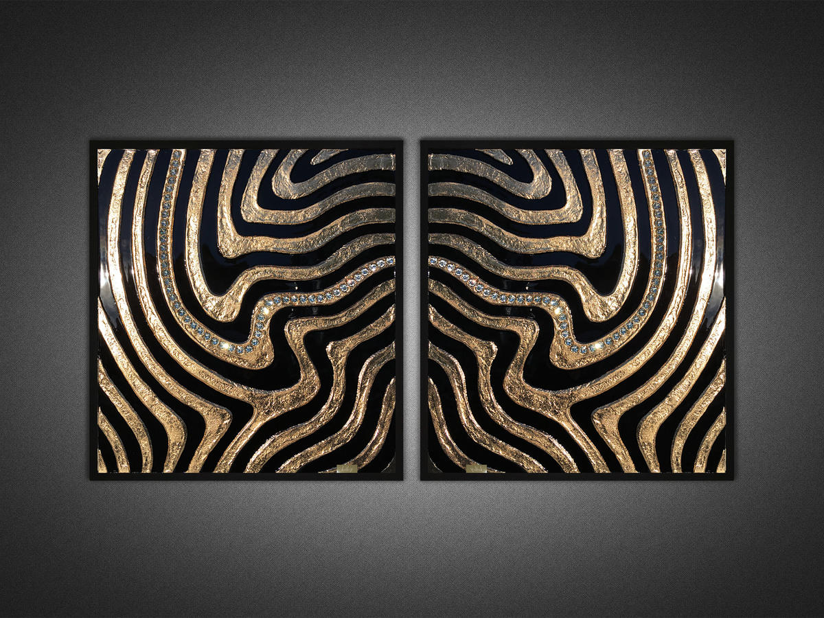 Панно Дабл Зебрано