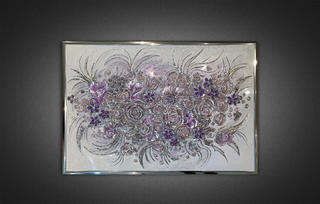 Картина Серебряные пионы