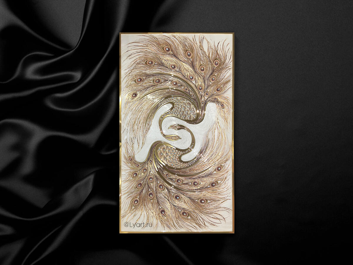 Картина Королевские павлины