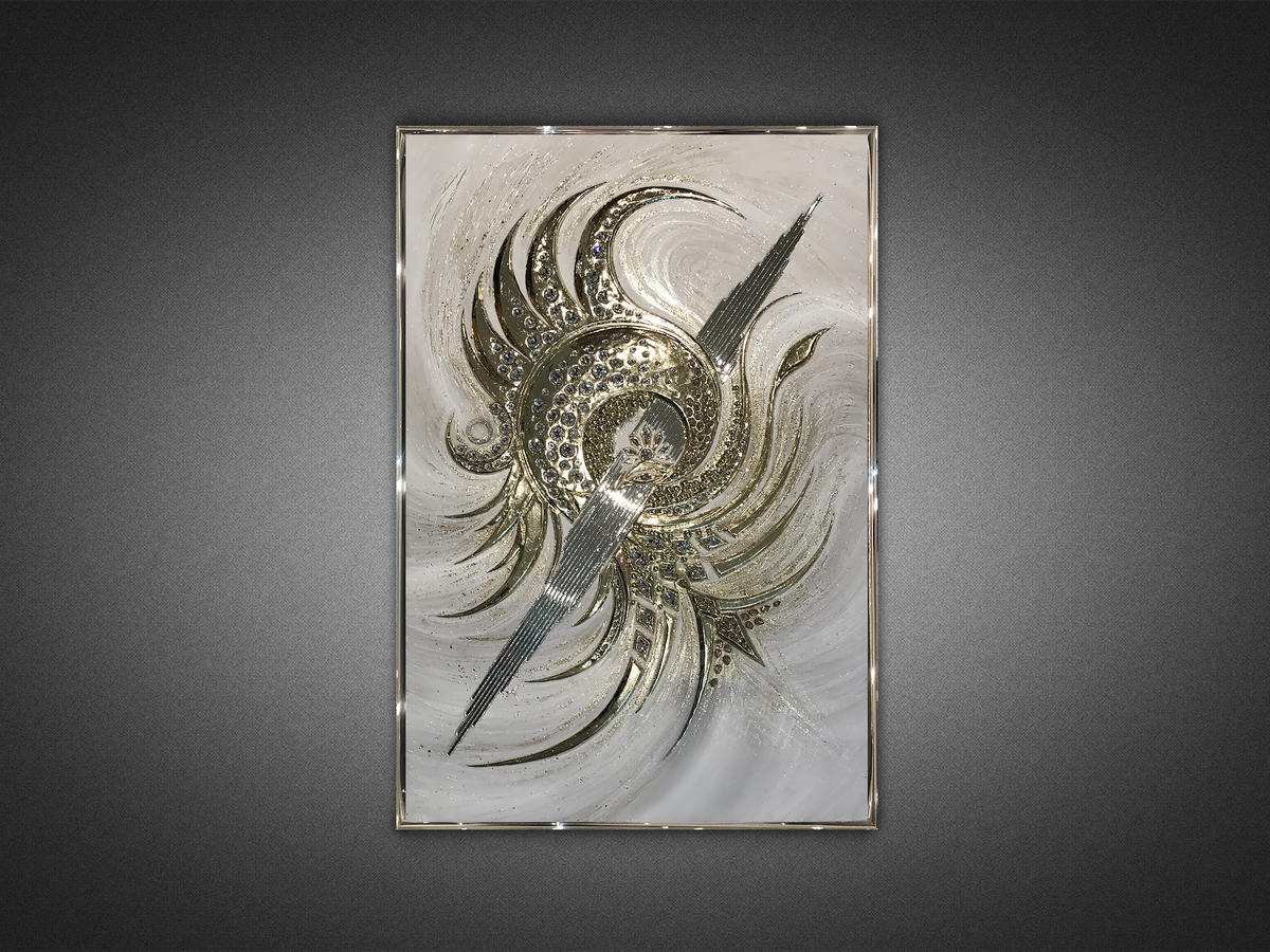 Royal Phoenix in gold